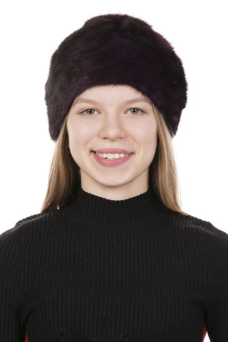 Купить Шапка женская из норки в каталоге