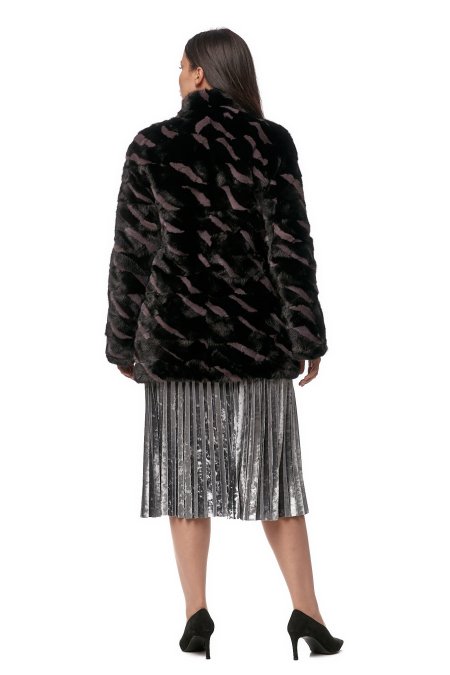 Купить Шуба из норки с воротником в каталоге
