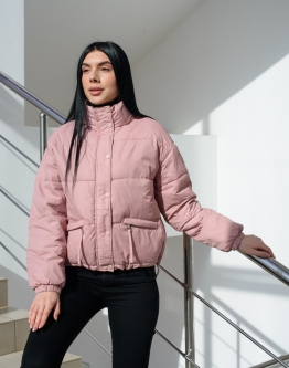Купить Женская куртка розового цвета  в каталоге