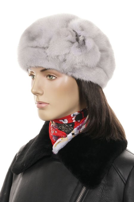 Купить Шапка женская из норки в каталоге