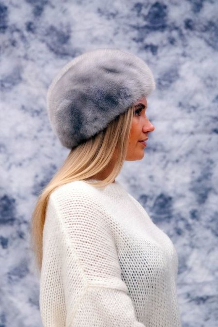 Купить Шапка женская из норки в каталоге