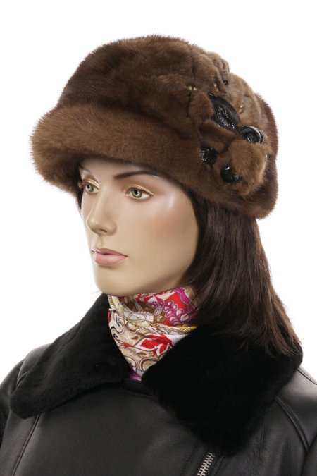 Купить Шапка женская из норки в каталоге