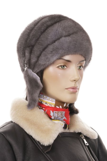 Купить Шапка женская из норки в каталоге