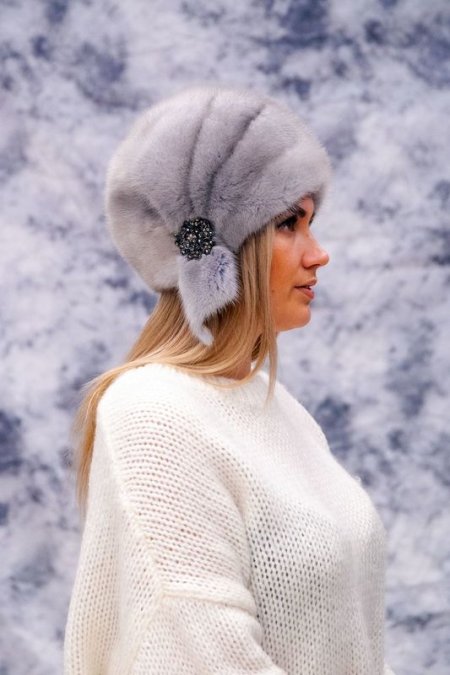 Купить Шапка женская из норки в каталоге