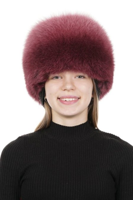 Купить Шапка женская из песца в каталоге