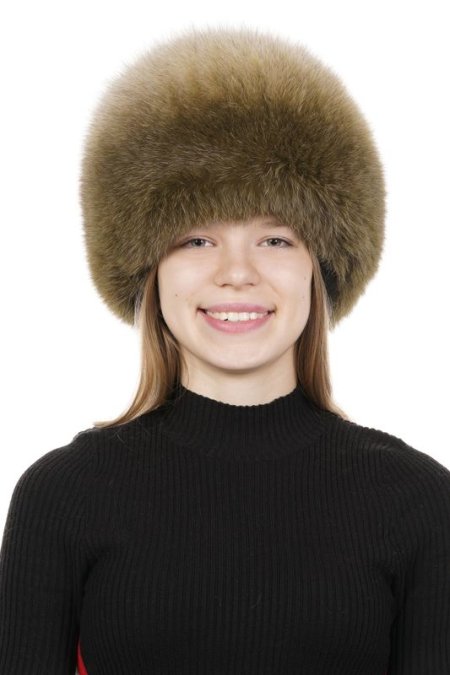 Купить Шапка женская из песца в каталоге