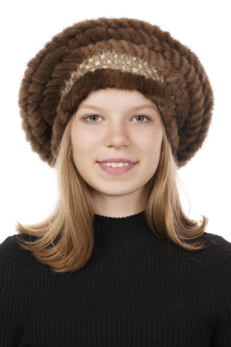Купить Шапка женская из норки в каталоге