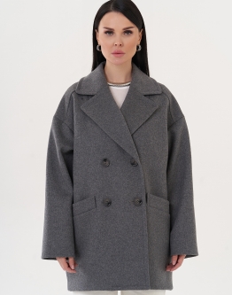 Купить Двубортное пальто-пиджак в каталоге
