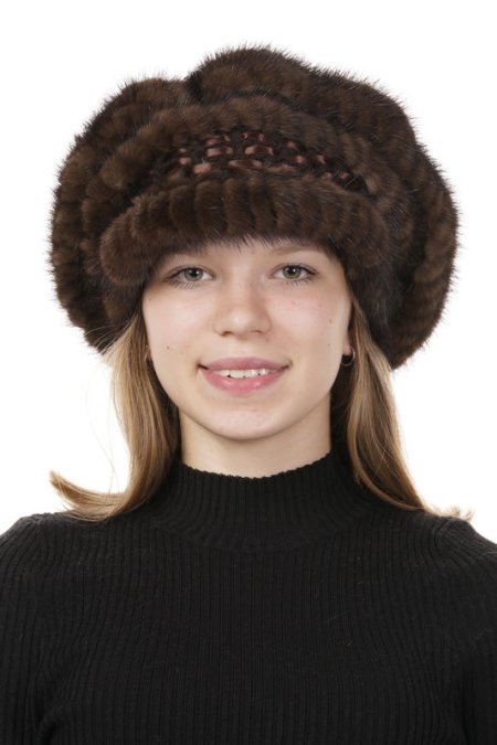 Купить Шапка женская из норки в каталоге