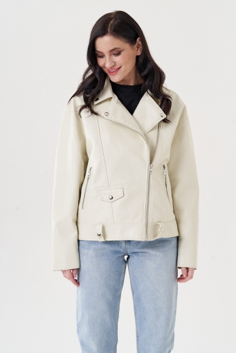 Миниатюра фотографии Женская куртка косуха из эко кожи 