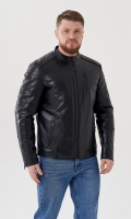 Миниатюра фотографии Мужская куртка черного цвета 