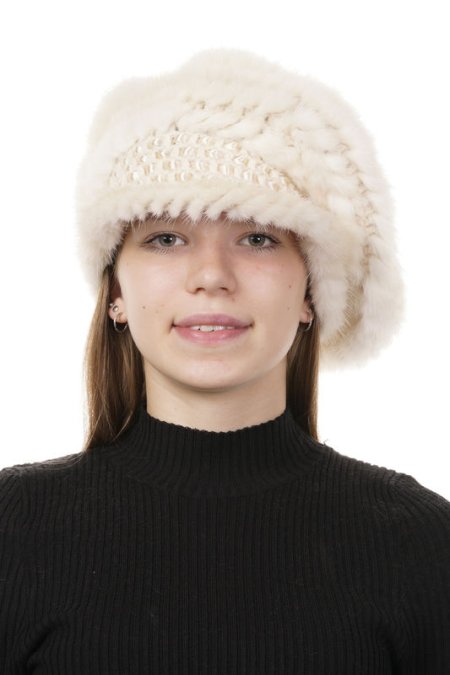 Купить Шапка женская из норки в каталоге