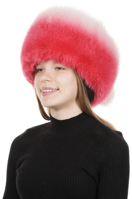 Купить Шапка женская из песца в каталоге