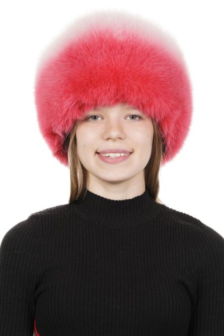 Купить Шапка женская из песца в каталоге