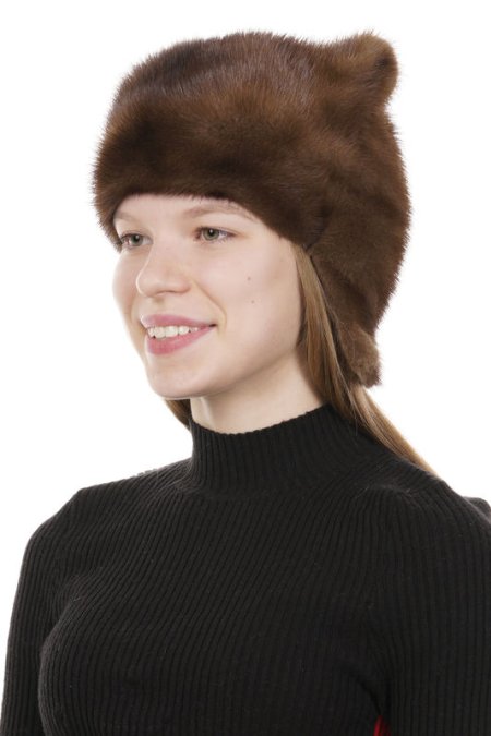 Купить Шапка женская из норки в каталоге