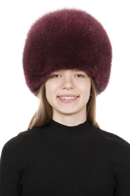 Купить Шапка женская из песца в каталоге