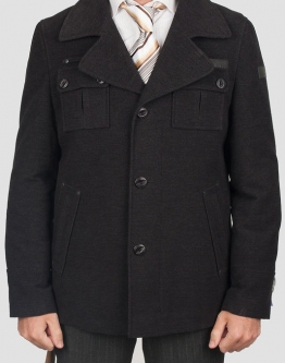 Купить Мужское пальто из текстиля с воротником в каталоге