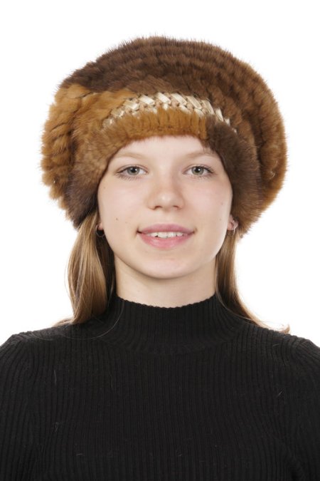 Купить Шапка женская из норки в каталоге