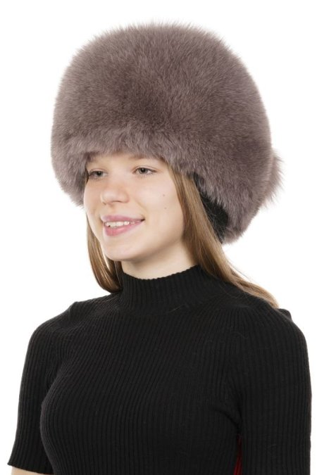 Купить Шапка женская из песца в каталоге