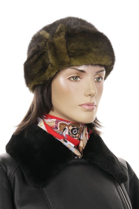 Купить Шапка женская из норки в каталоге