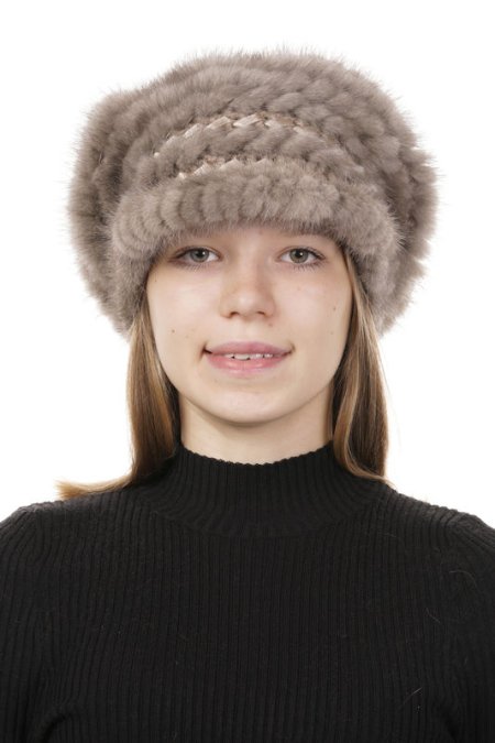 Купить Шапка женская из норки в каталоге