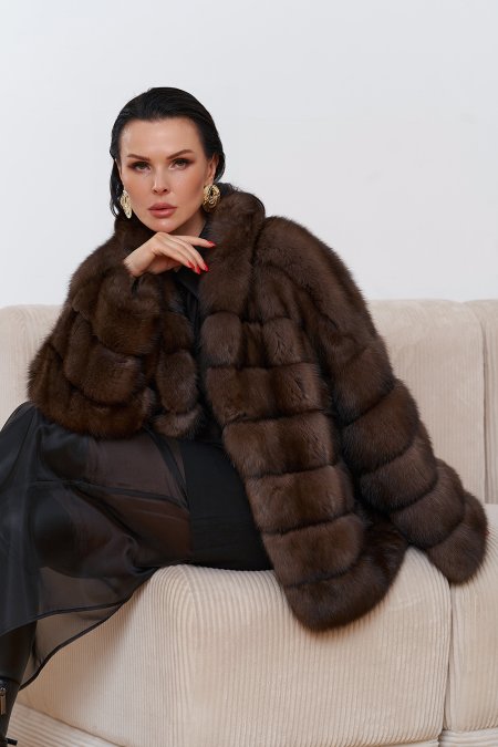 Купить Куртка из баргузинского соболя в каталоге