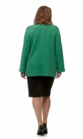 Миниатюра фотографии Куртка женская из текстиля без воротника