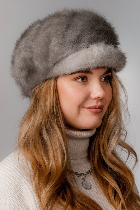 Купить Шапка женская из норки в каталоге
