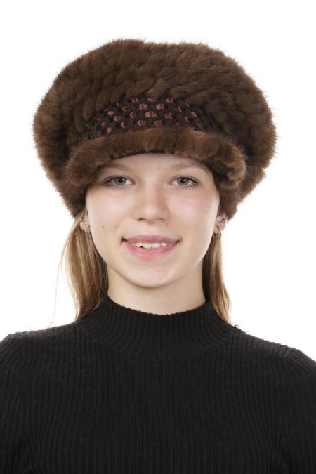 Купить Шапка женская из норки в каталоге