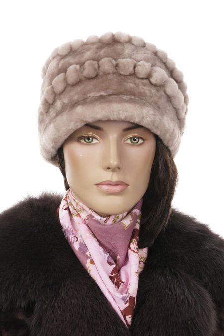 Купить Шапка женская из мутона в каталоге