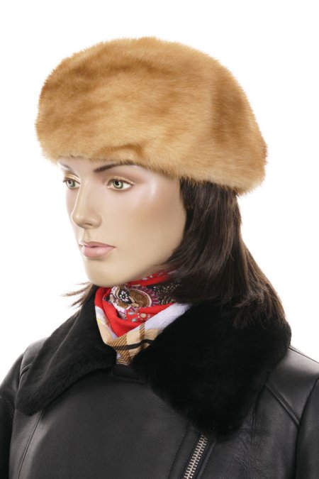 Купить Шапка женская из норки в каталоге
