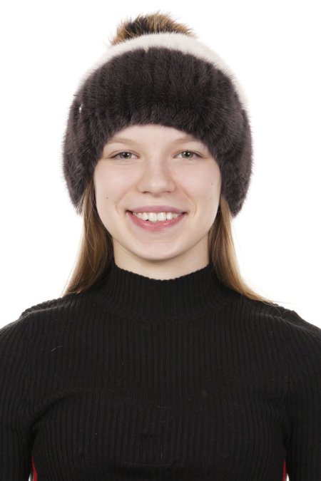 Купить Шапка женская из норки в каталоге