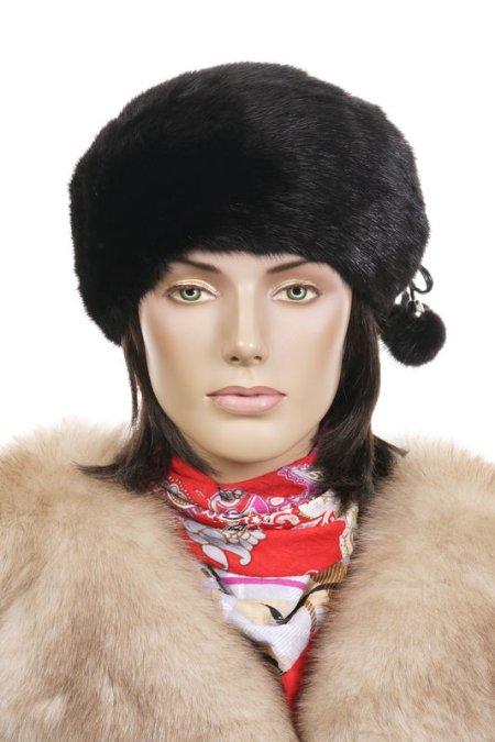 Купить Шапка женская из норки в каталоге
