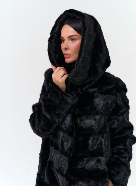 Купить Шуба из меха норки в каталоге
