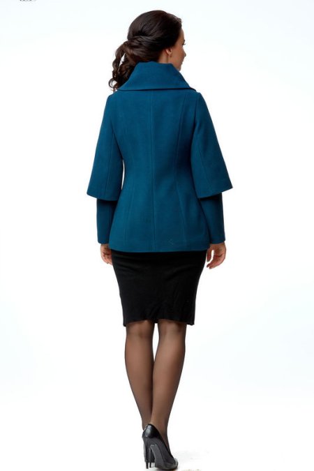 Купить Женское пальто из текстиля с воротником в каталоге