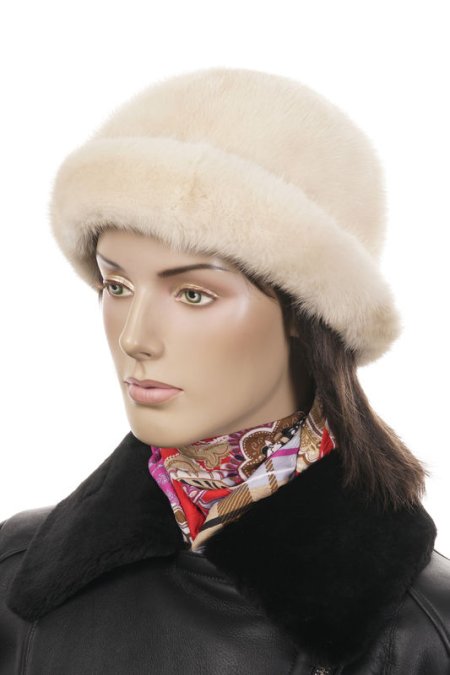 Купить Шапка женская из норки в каталоге