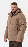 Миниатюра фотографии Мужской пуховик с капюшоном 