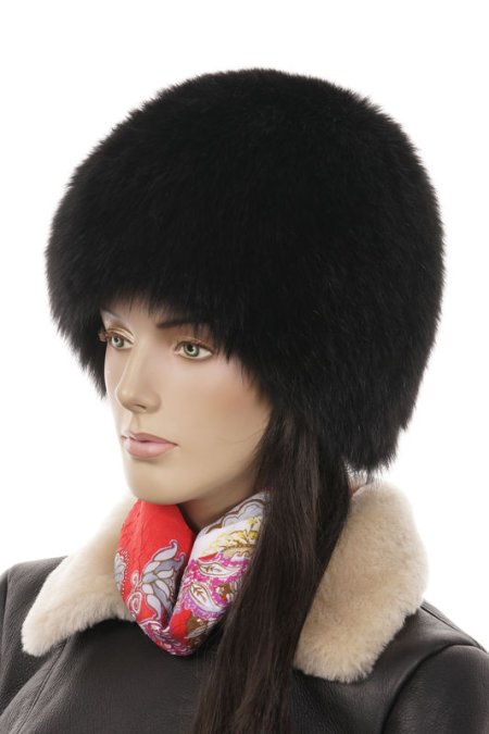 Купить Шапка женская из песца в каталоге