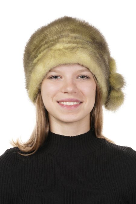 Купить Шапка женская из норки в каталоге