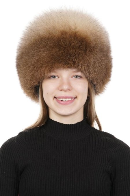 Купить Шапка женская из песца в каталоге