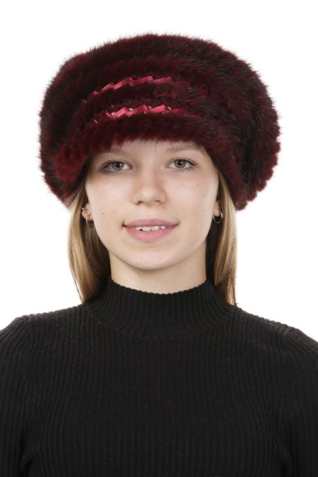 Купить Шапка женская из норки в каталоге