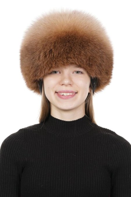 Купить Шапка женская из песца в каталоге