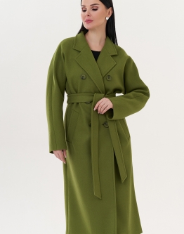 Купить Женское пальто в зеленом цвете в каталоге