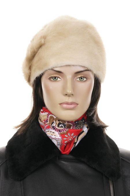 Купить Шапка женская из норки в каталоге