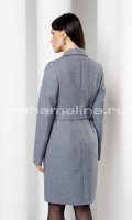 Миниатюра фотографии Женское пальто с поясом