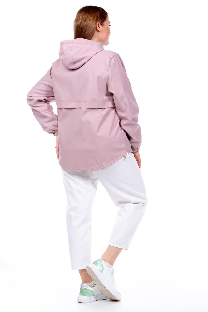 Миниатюра фотографии Ветровка женская из текстиля с капюшоном