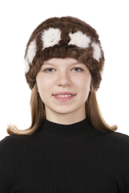 Купить Шапка женская из норки в каталоге