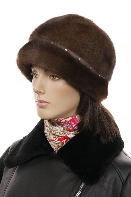 Купить Шапка женская из норки в каталоге