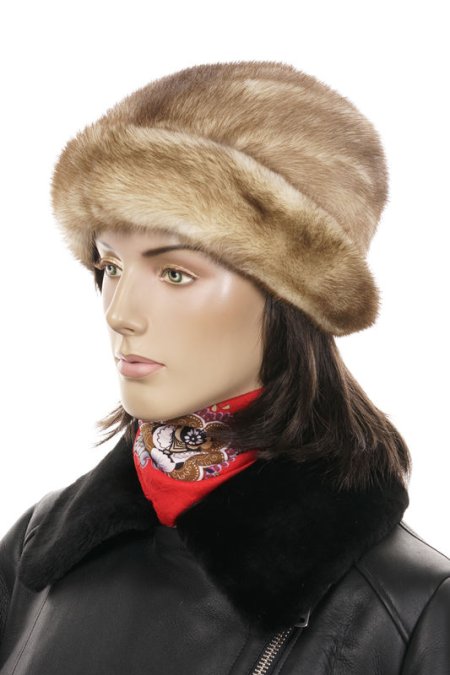 Купить Шапка женская из норки в каталоге