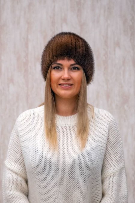 Купить Шапка женская из норки в каталоге